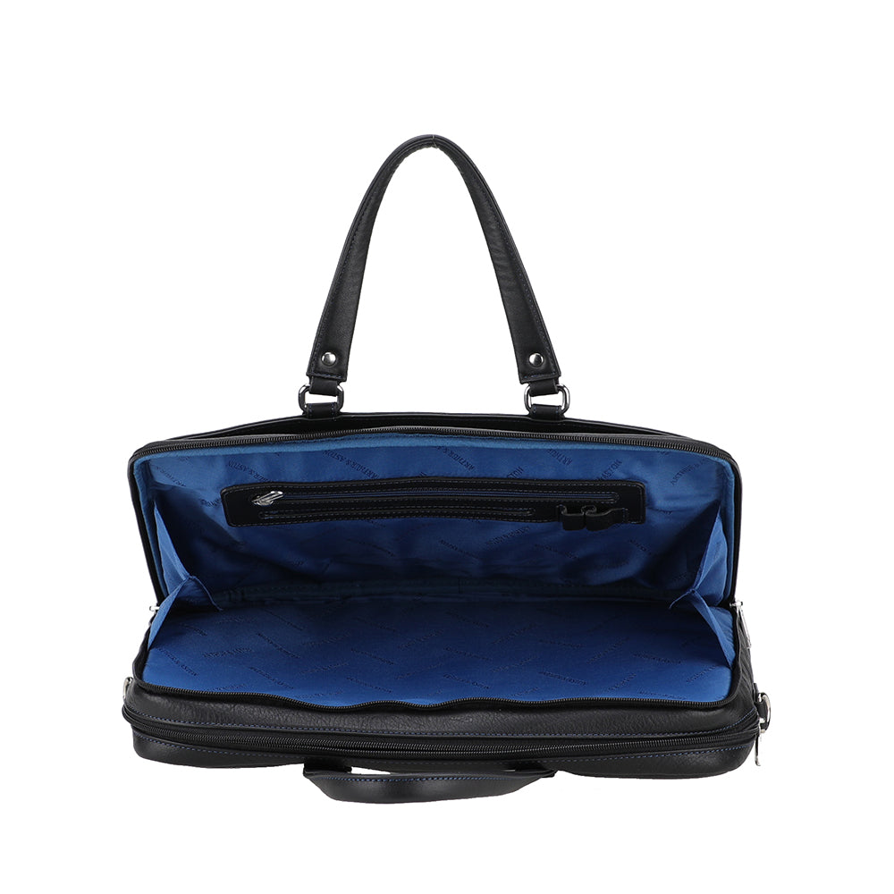 Porte documents double compartiment Ange Cuir