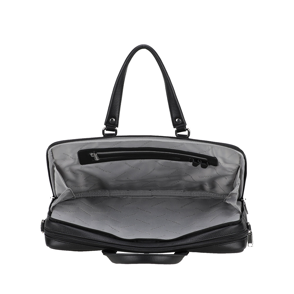 Porte documents double compartiment Ange Cuir