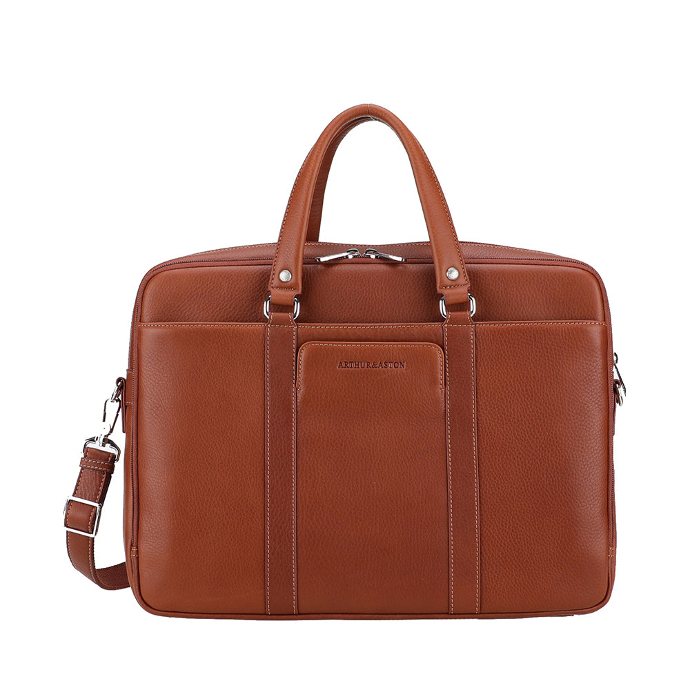 Porte documents double compartiment Ange Cuir