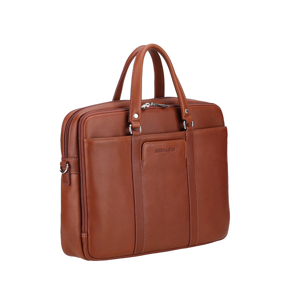 Porte documents double compartiment Ange Cuir