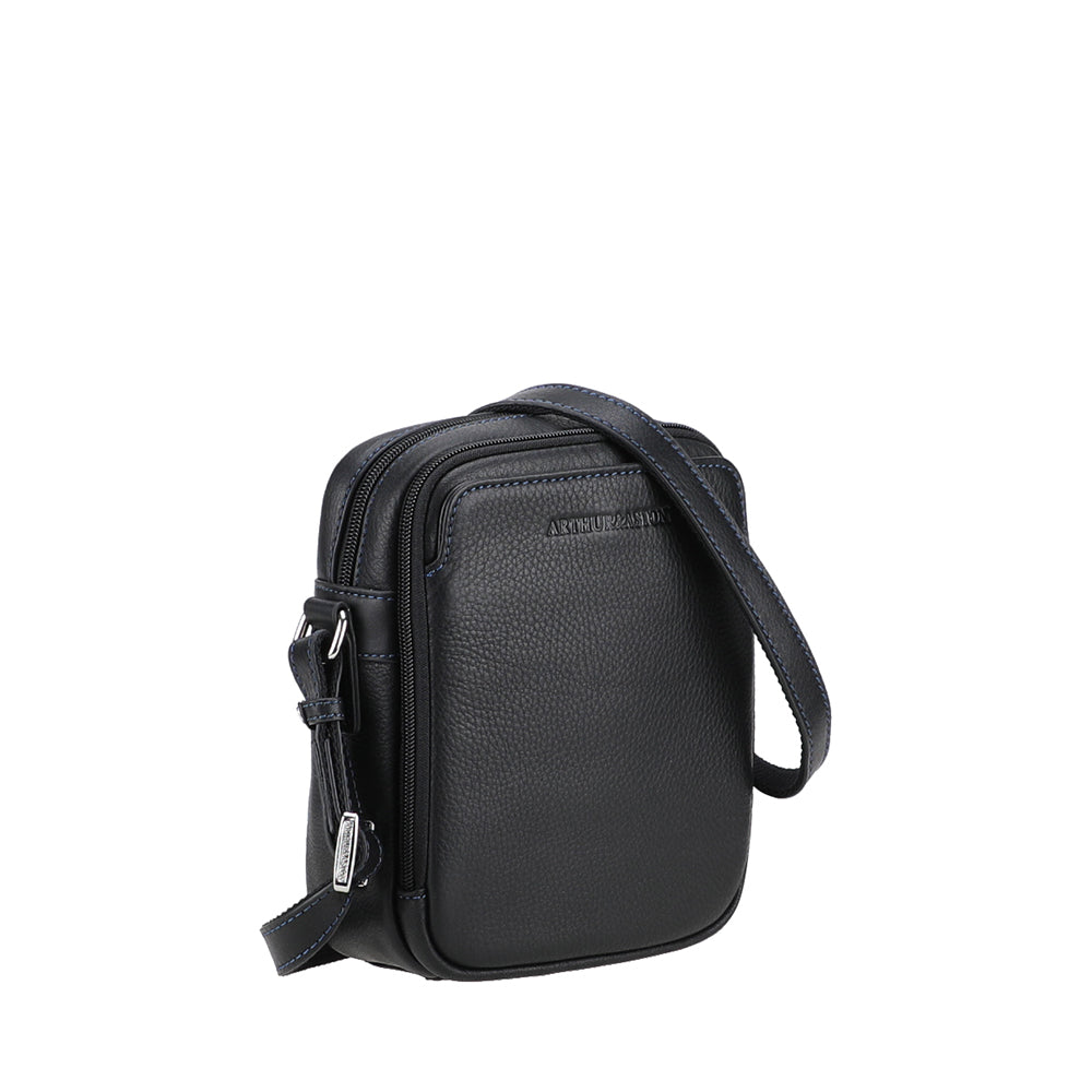 Medium Leather Angel Crossbody Bag