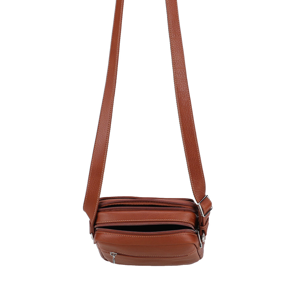 Large Leather Angel Crossbody Bag