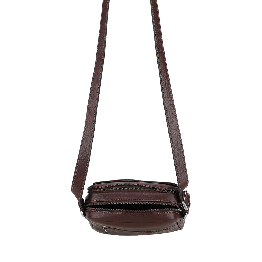 Large Leather Angel Crossbody Bag