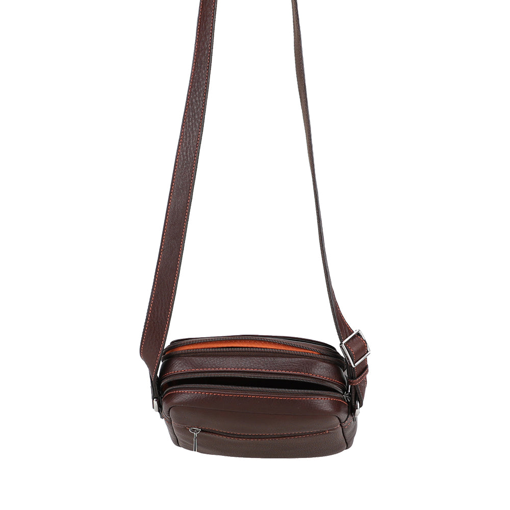 Large Leather Angel Crossbody Bag
