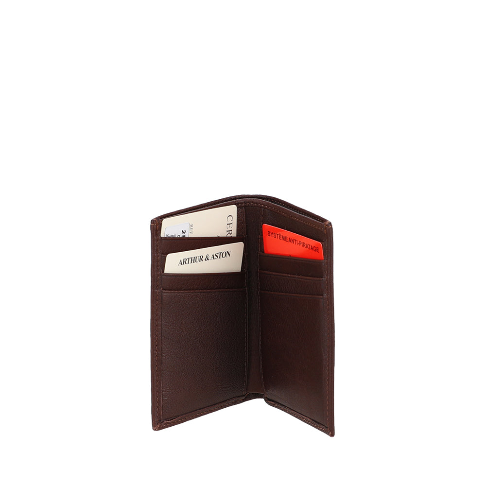 Small Leather Angel Card Holder