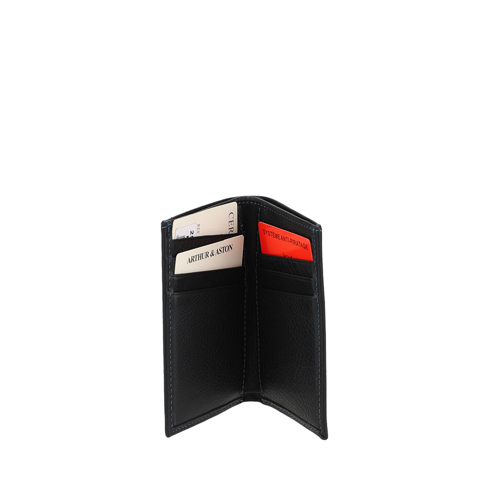 Small Leather Angel Card Holder