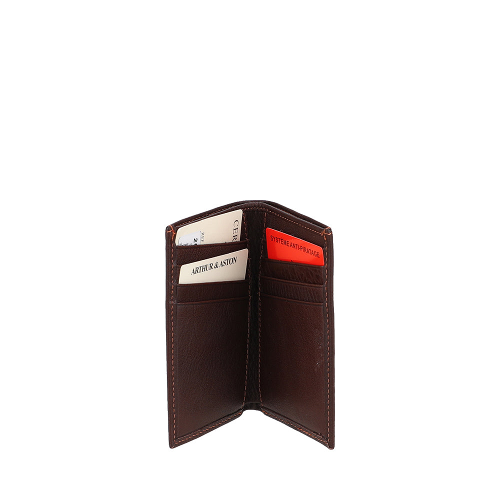 Small Leather Angel Card Holder