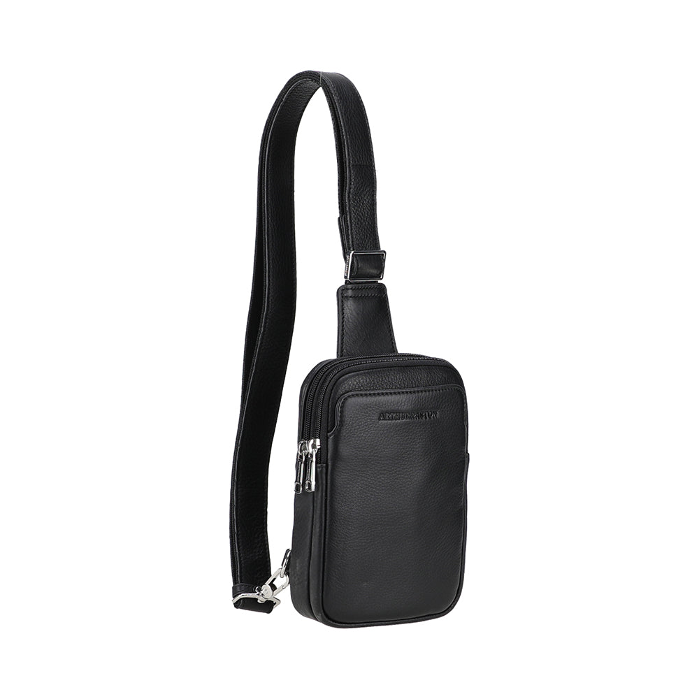 Moyen body bag Ange Cuir