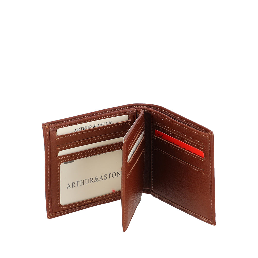 Italian Angel Leather Card Holder