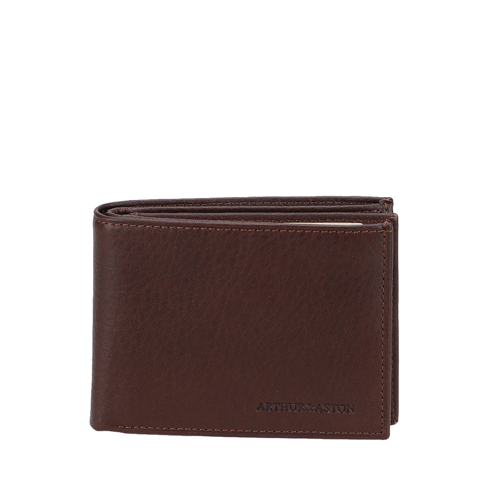 Italian Angel Leather Card Holder