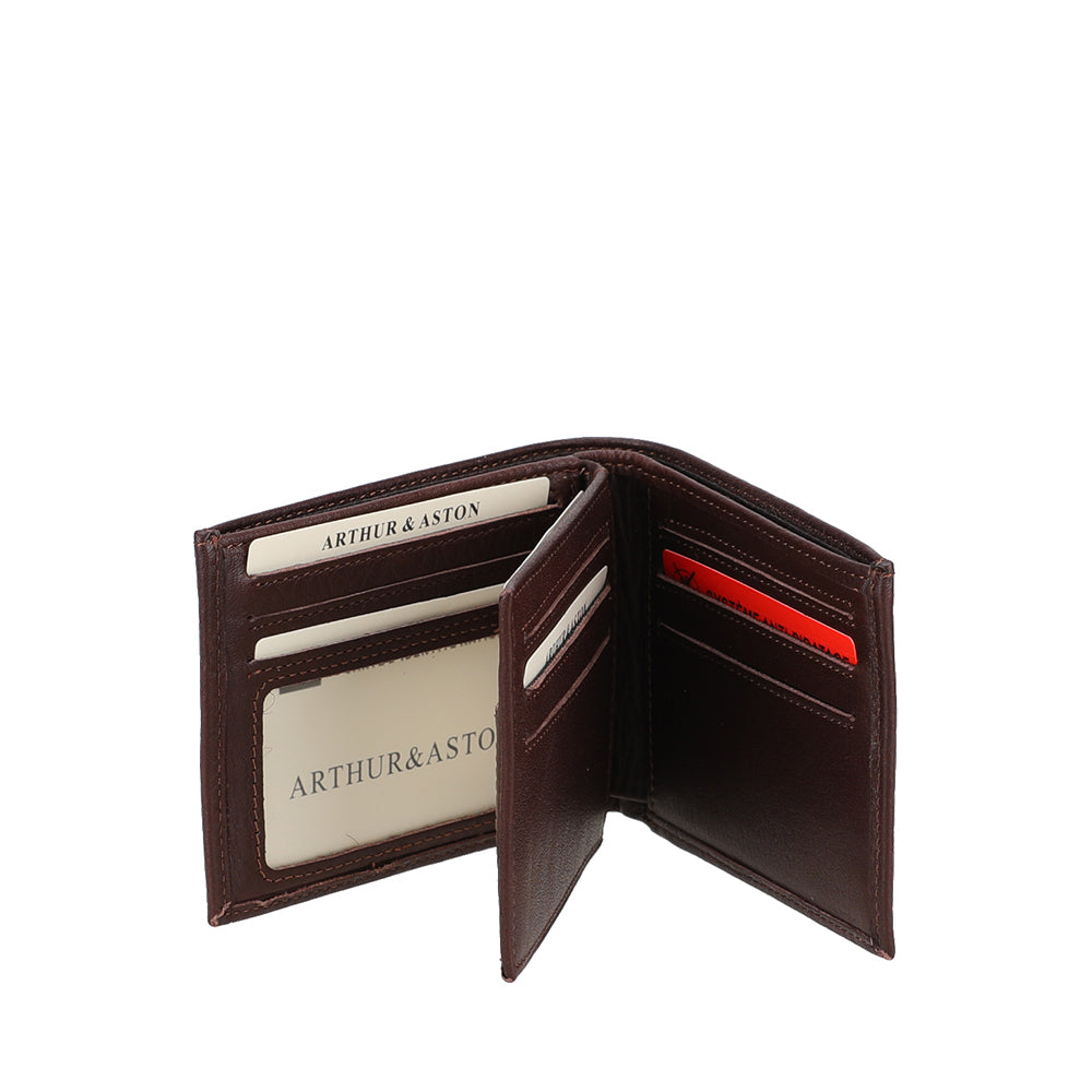 Italian Angel Leather Card Holder