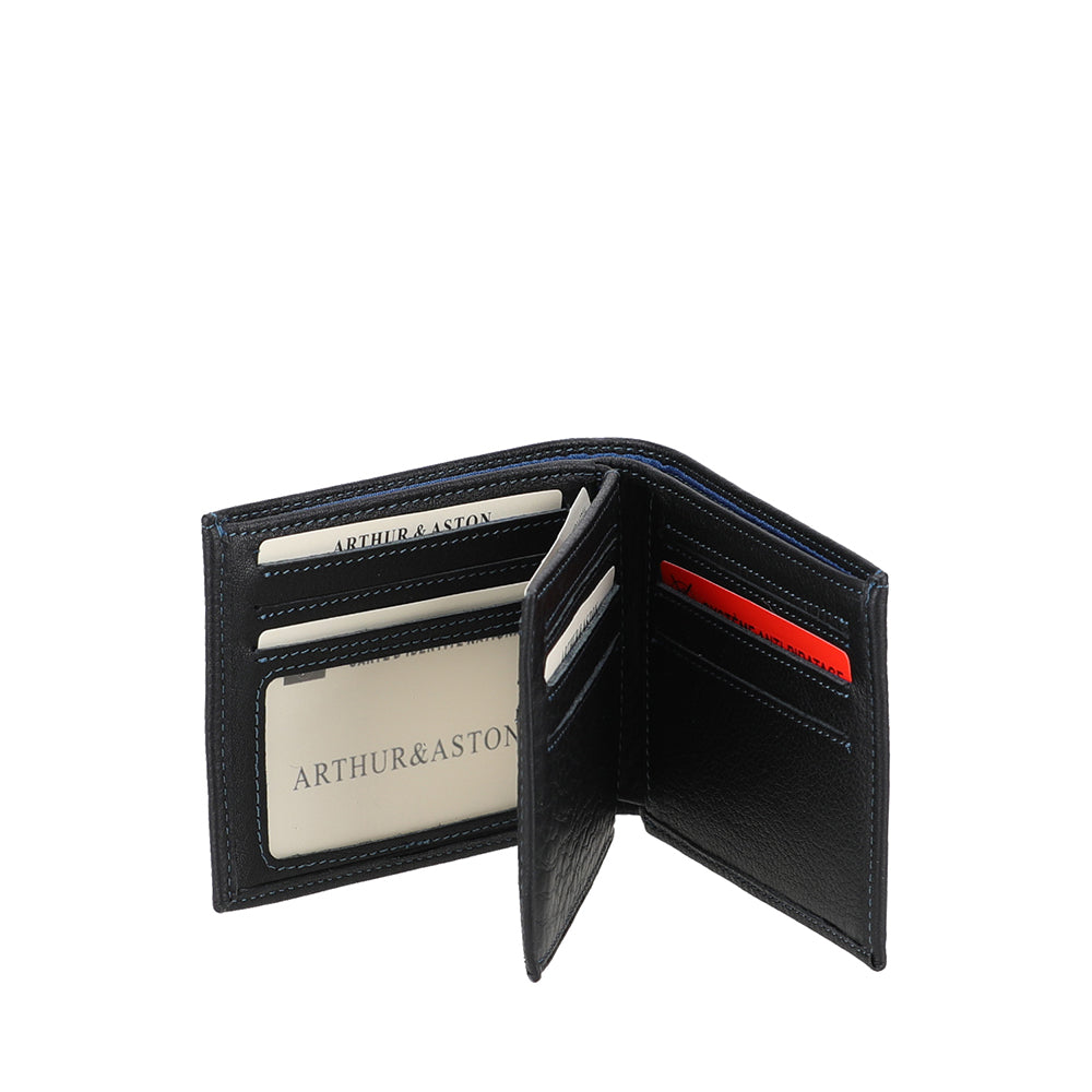 Italian Angel Leather Card Holder
