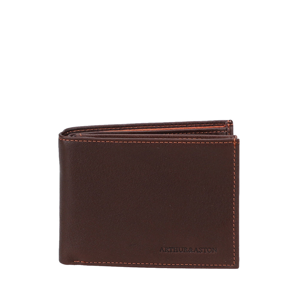 Italian Angel Leather Card Holder