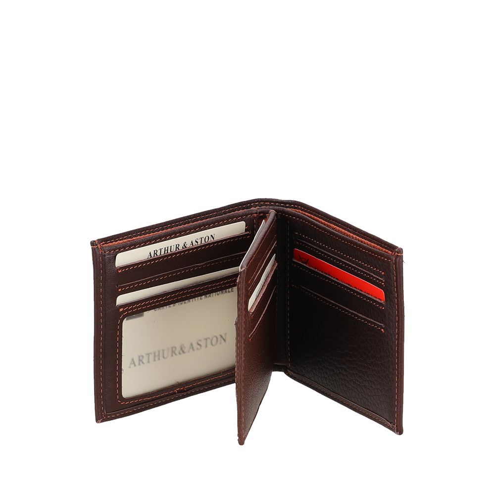 Italian Angel Leather Card Holder