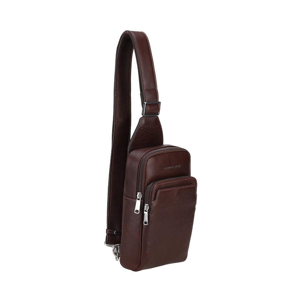Grand body bag Ange Cuir