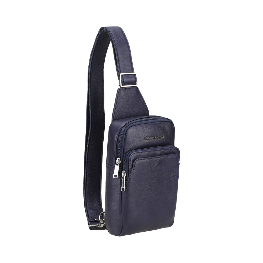 Grand body bag Ange Cuir