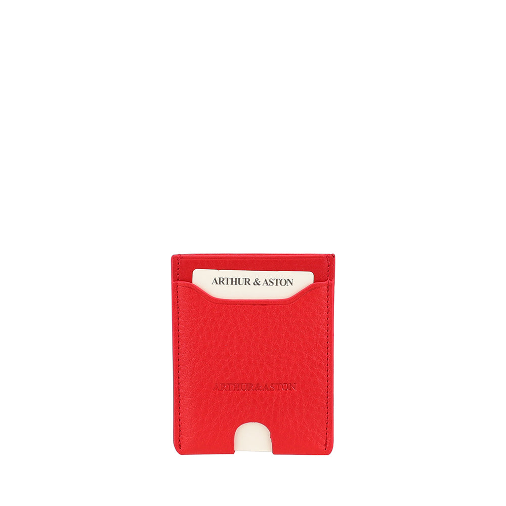 Small Leather Angel Card Holder