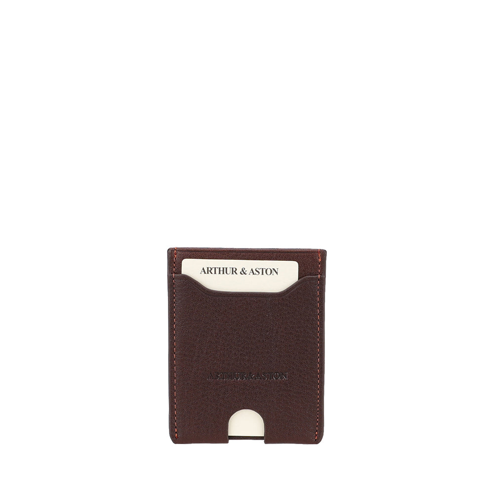 Small Leather Angel Card Holder