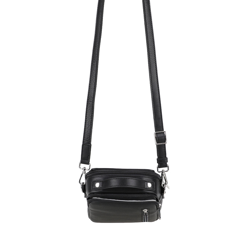 Petite Sacoche Ange Cuir