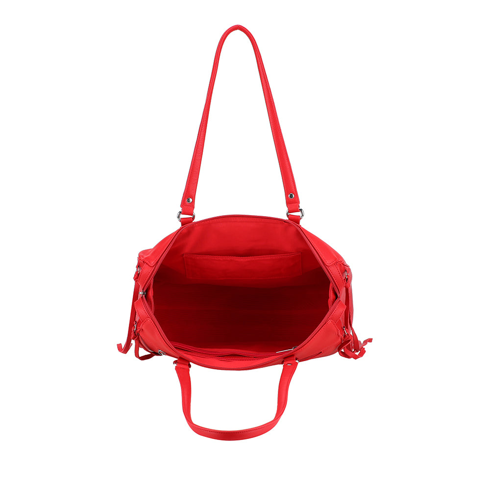 Business Angel Leather Shoulder Bag