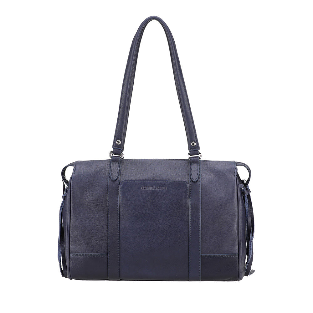 Business Angel Leather Shoulder Bag