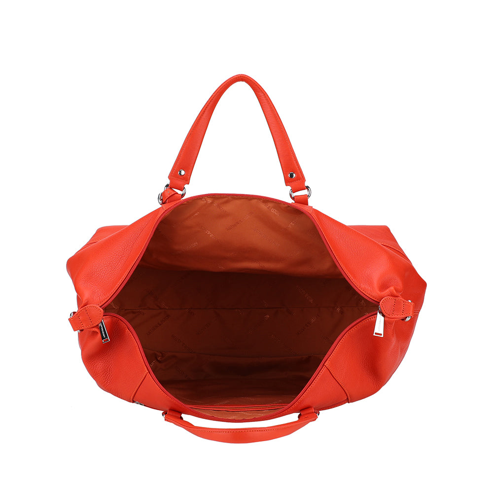 Angel Leather Travel Bag