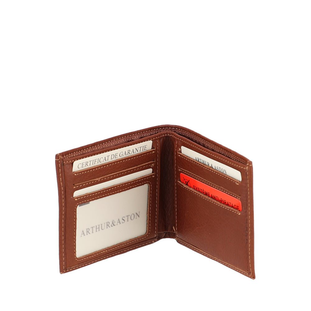 Italian Leather Angel Card Holder