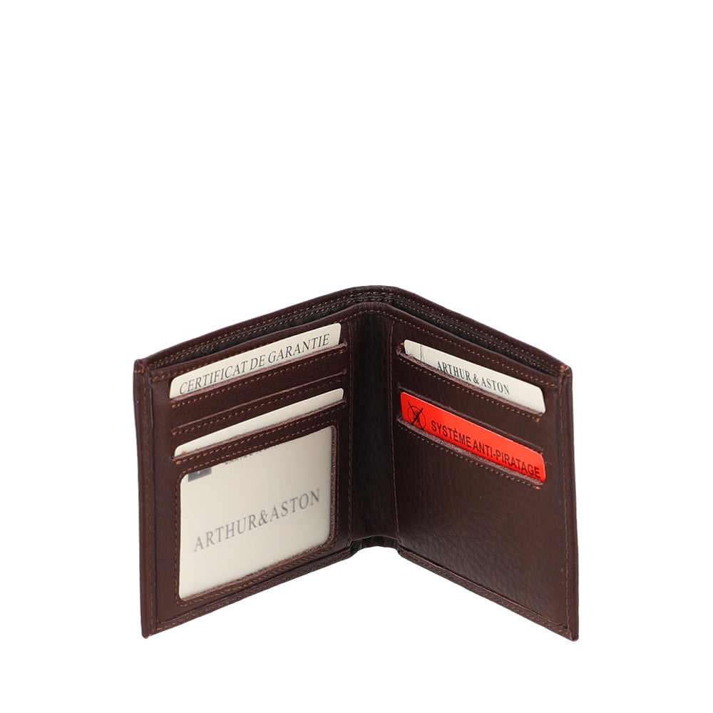Italian Leather Angel Card Holder