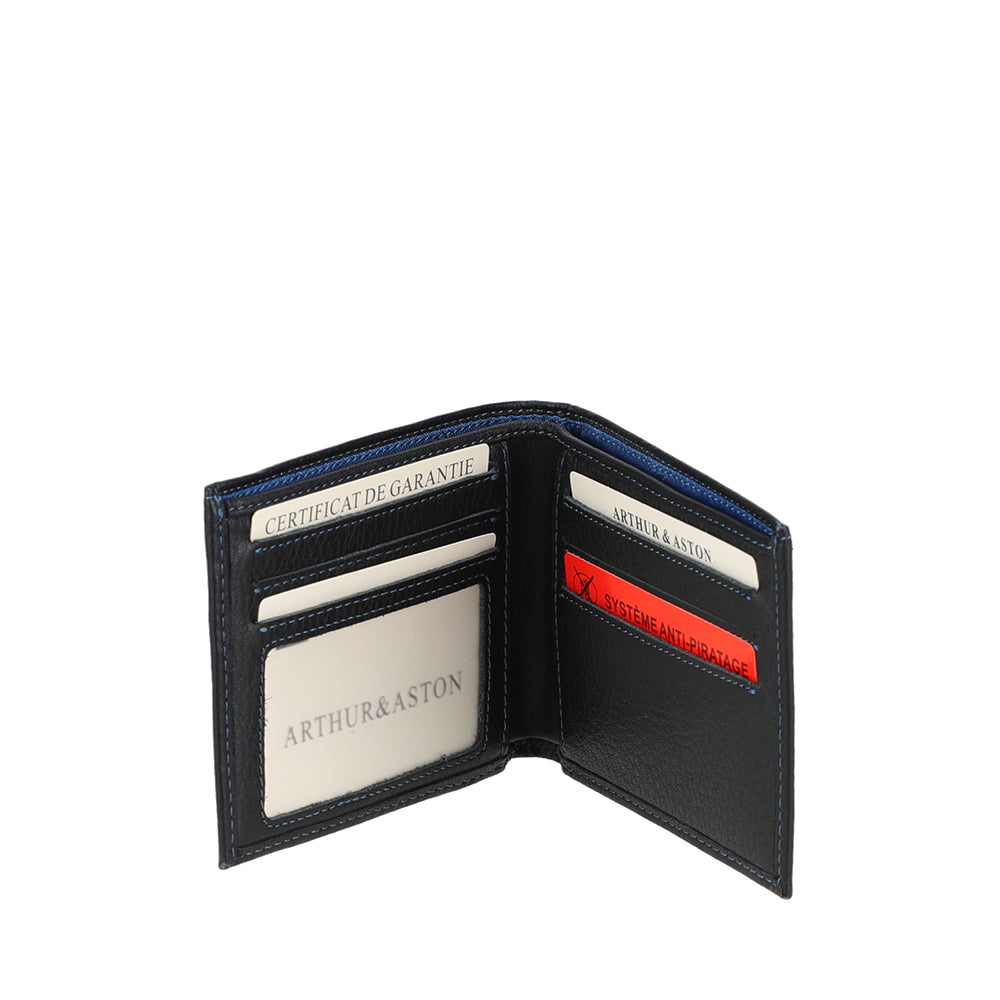 Italian Leather Angel Card Holder