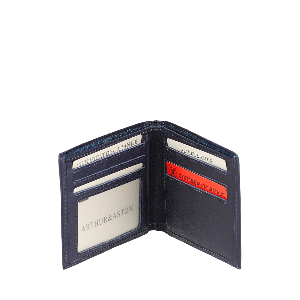 Italian Leather Angel Card Holder