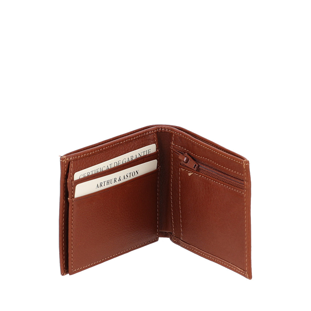 Italian Leather Angel Card Holder
