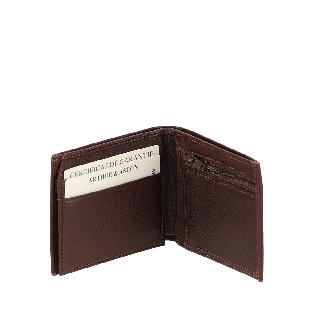 Italian Leather Angel Card Holder