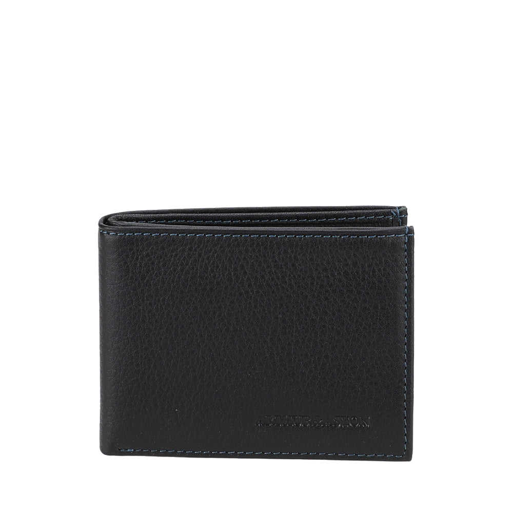 Italian Leather Angel Card Holder