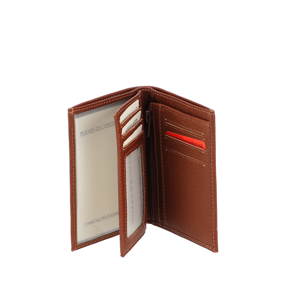 Moyen Portefeuille Cuir Ange