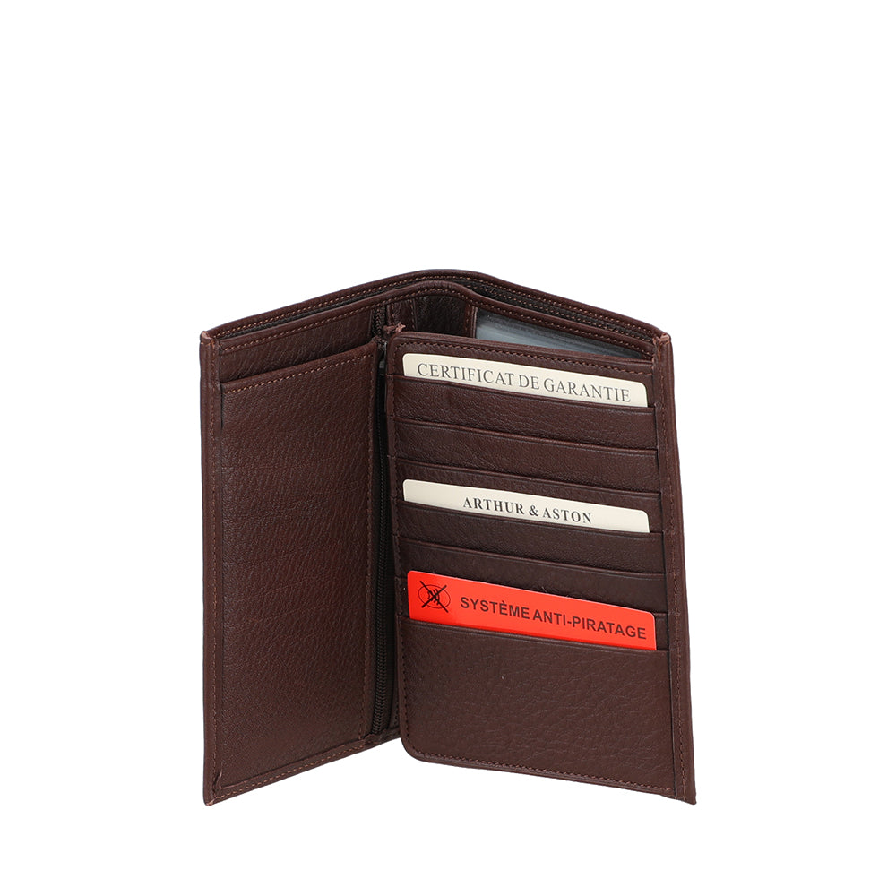 Grand Portefeuille Cuir Ange