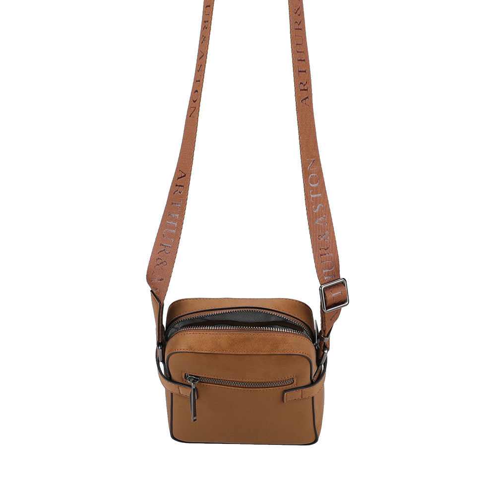 Sac Travers S Misha croûte de cuir
