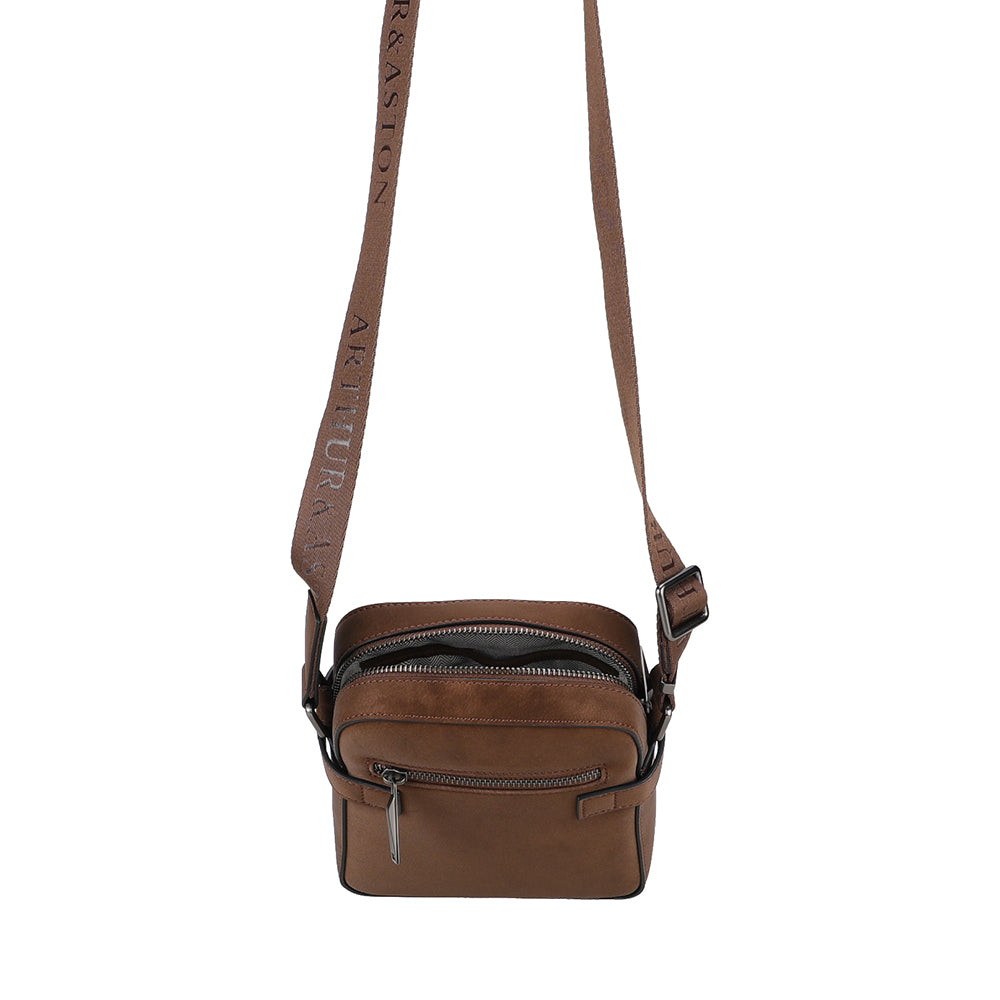 Sac Travers S Misha croûte de cuir