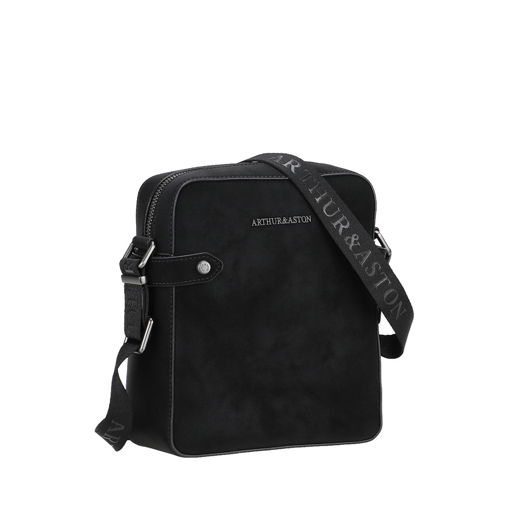 Sac Travers M Misha croûte de cuir