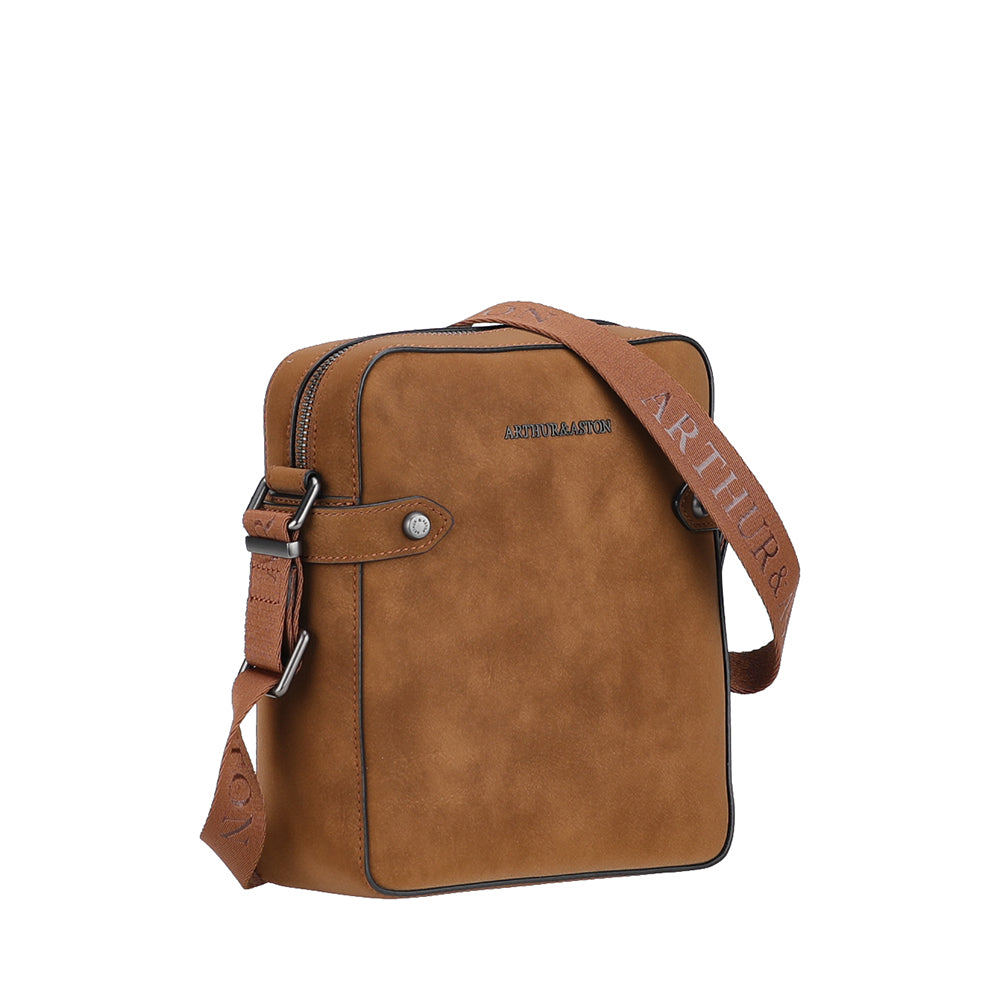 Sac Travers M Misha croûte de cuir