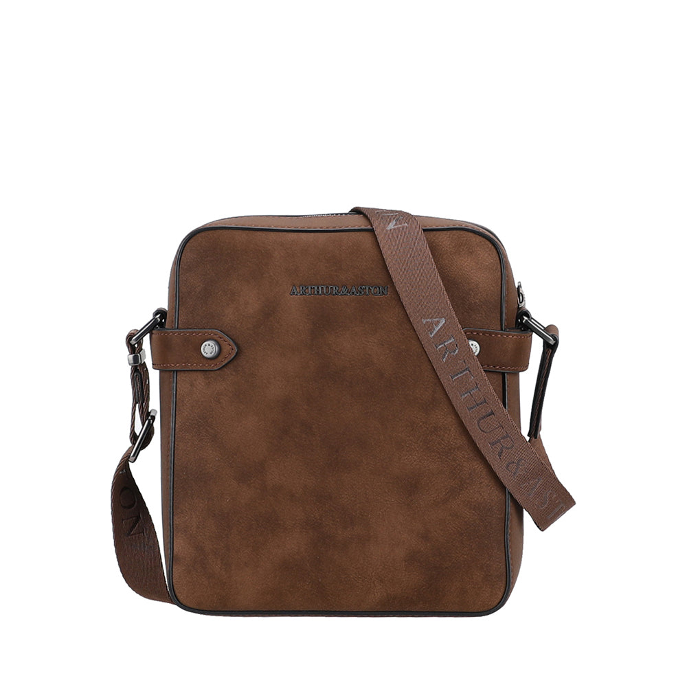 Sac Travers M Misha croûte de cuir