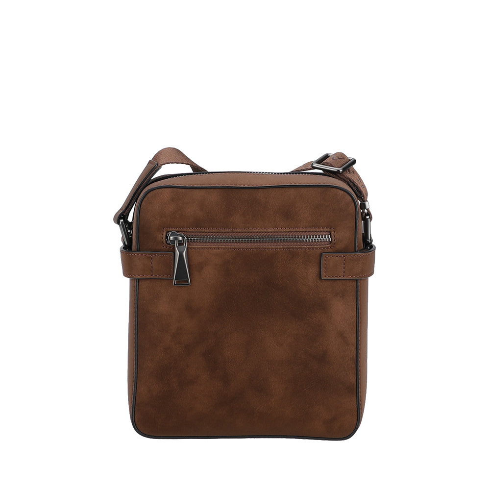 Sac Travers M Misha croûte de cuir