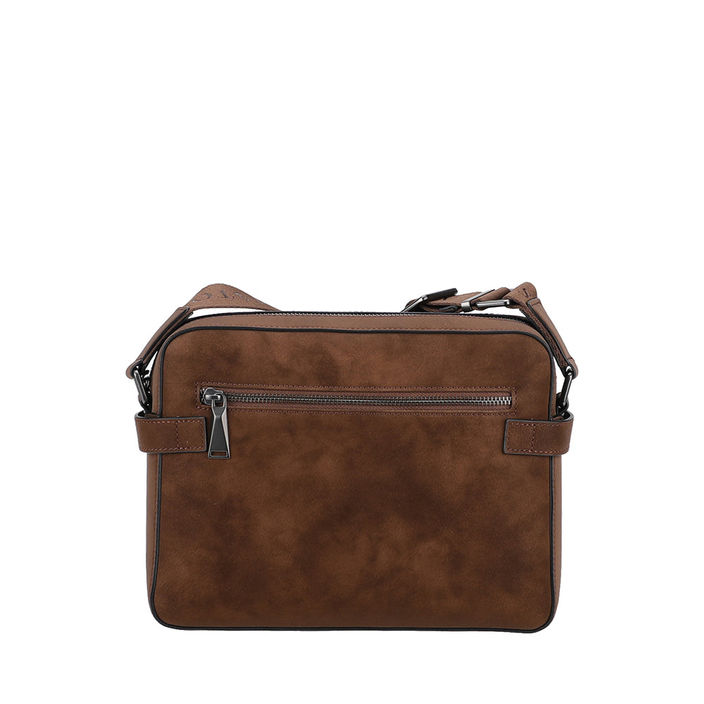 Petite besace Misha croûte de cuir