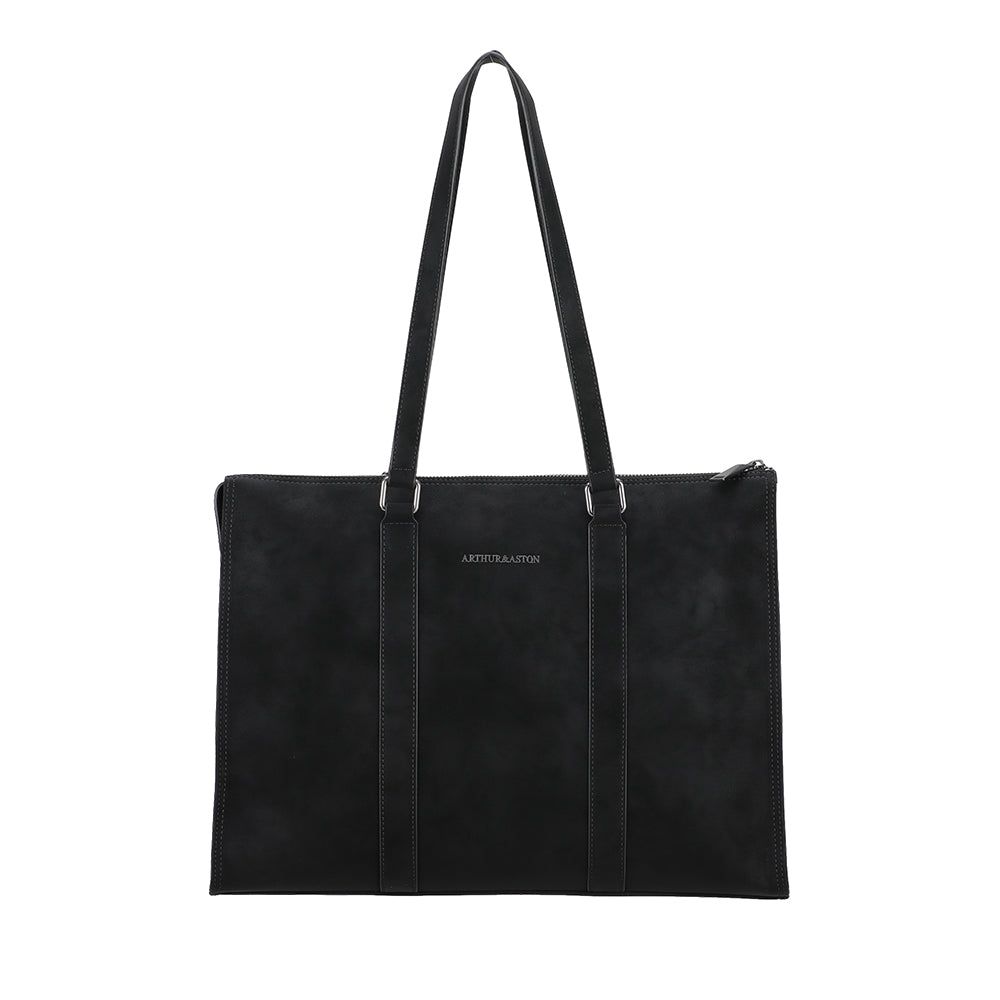 Sac épaule business Misha croûte de cuir