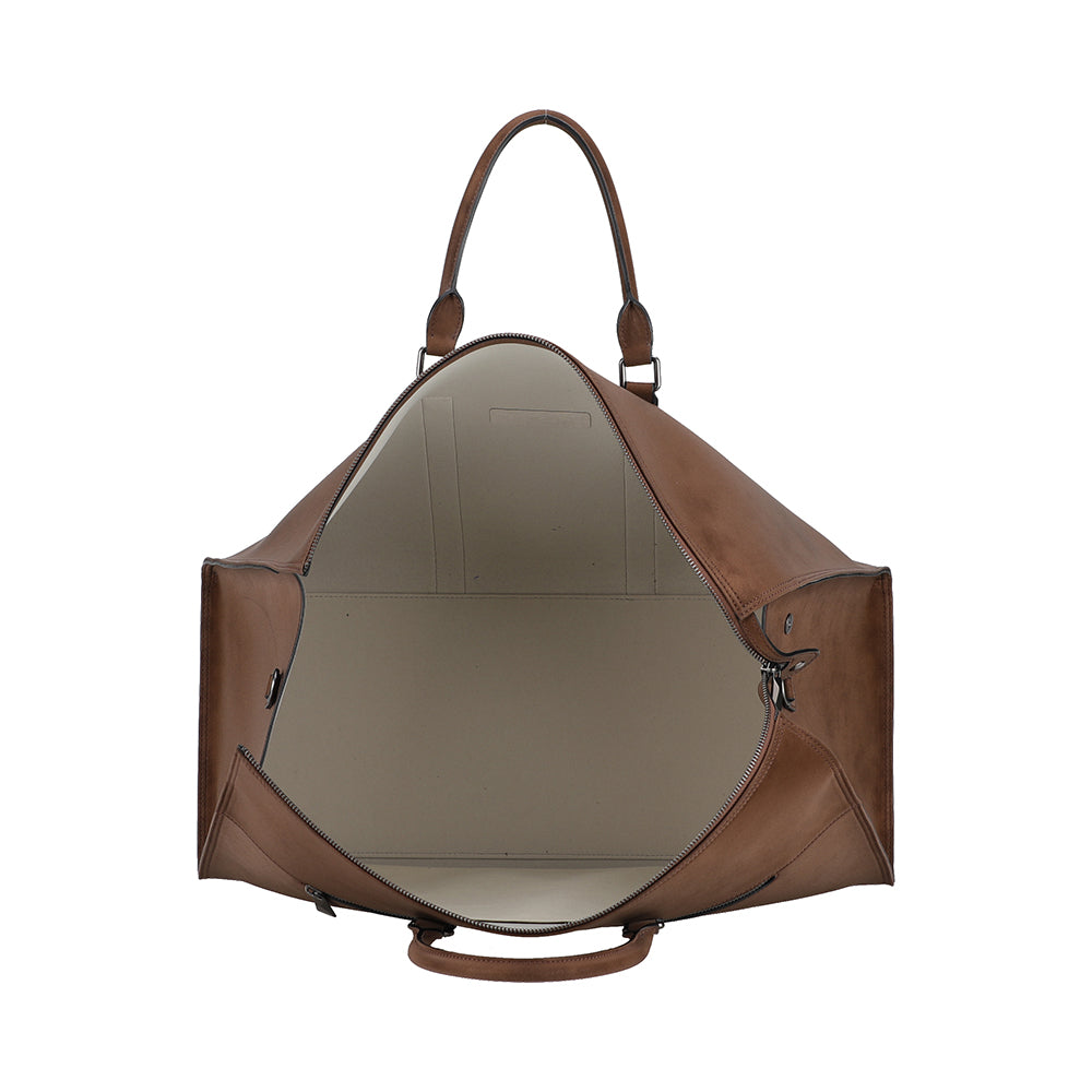 Sac de voyage Misha croûte de cuir