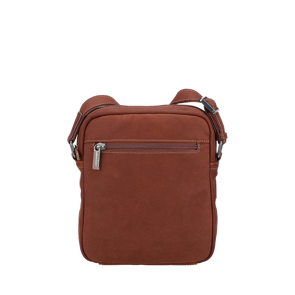 Grand sac travers Arsène cuir