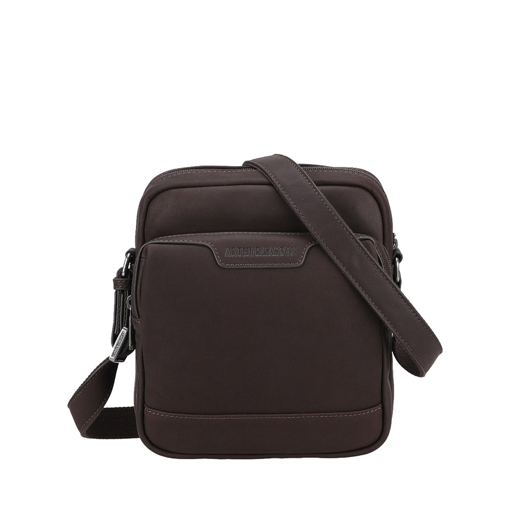 Grand sac travers Arsène cuir