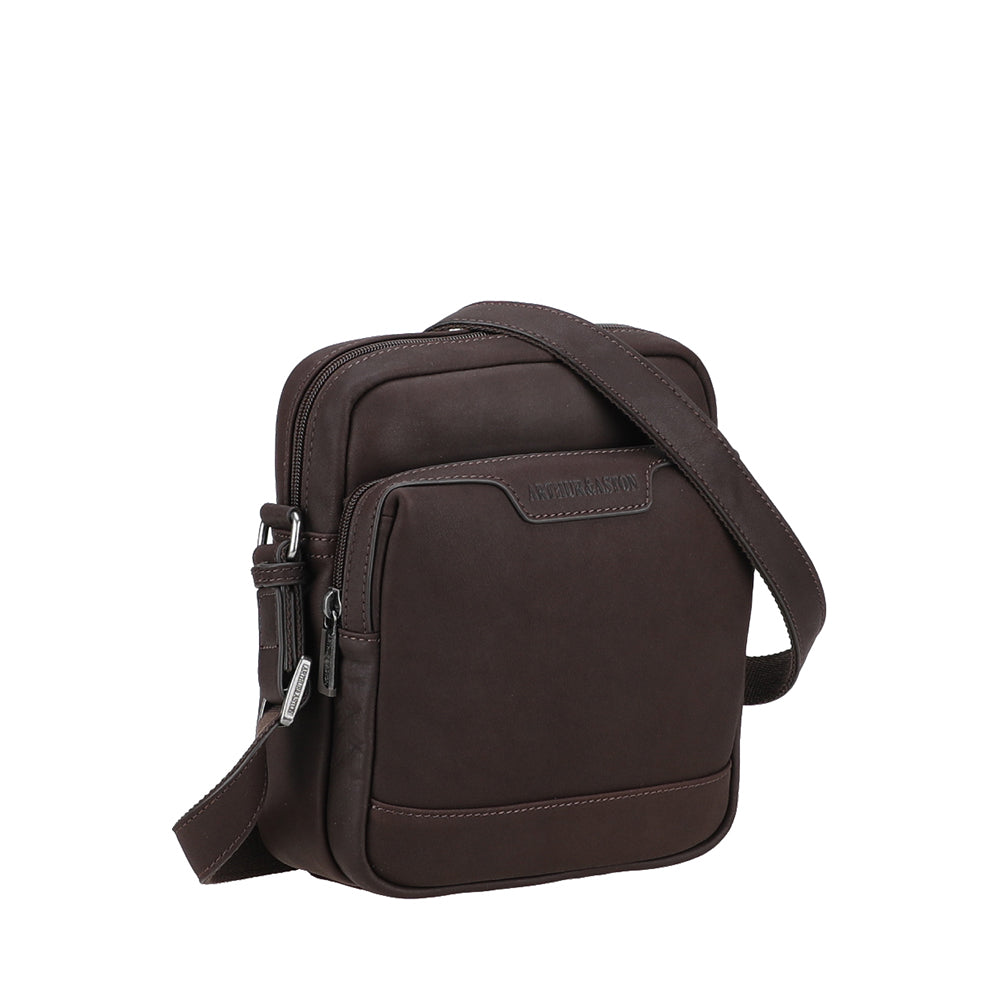 Grand sac travers Arsène cuir