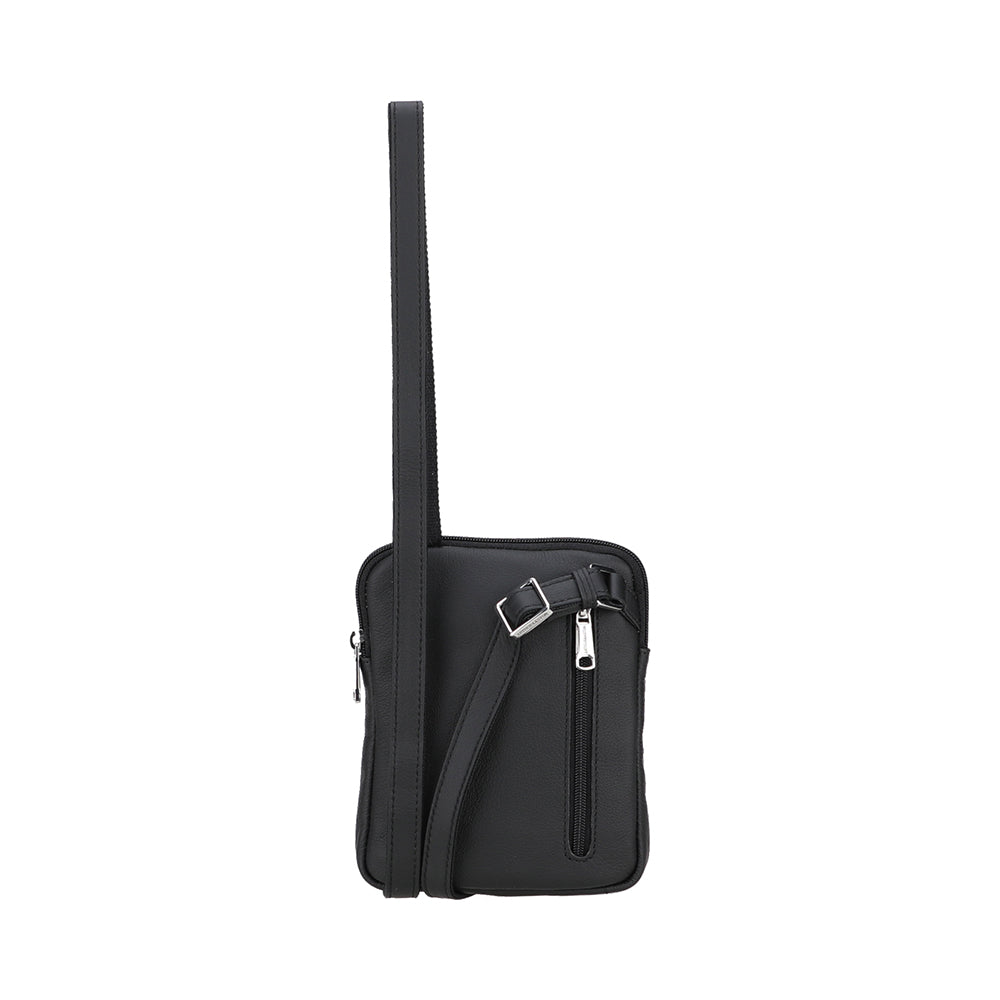 Body bag extra plat Siméon Cuir