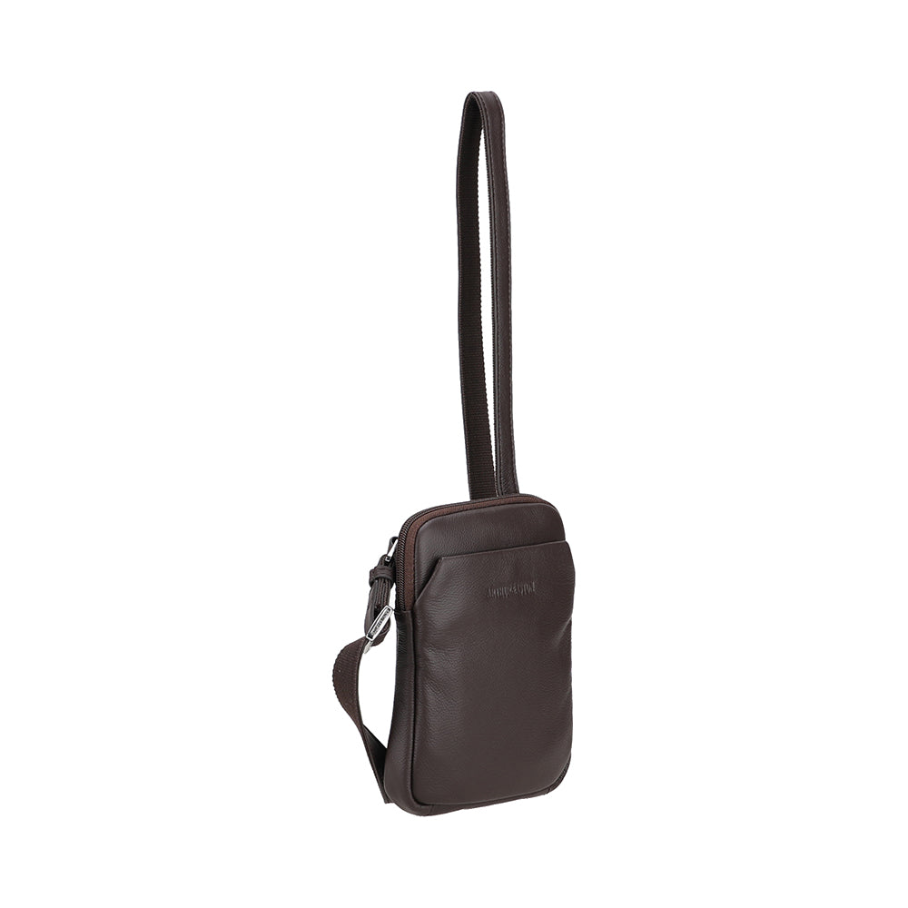 Body bag extra plat Siméon Cuir