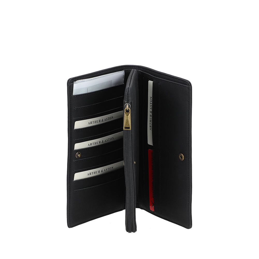 Portefeuille cuir grand modèle Maé